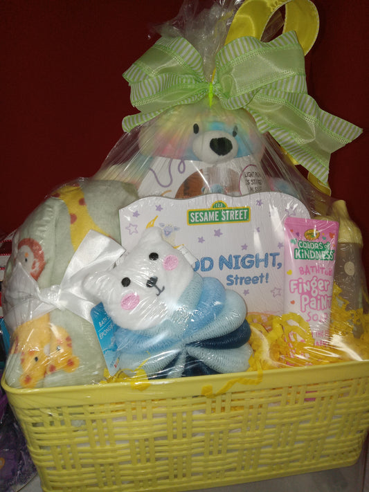 Doodle Bear Gift Basket