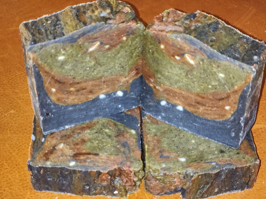 Tumeric, Moringa, & Charcoal Soap (Triple Threat!)